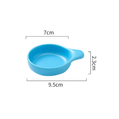 Ιαπωνική κεραμική σάλτσα Καρυκεύματα πιάτων καρυκεύματα Πιάτα Σούσι σνακ σόγιας για το σπίτι Μπολ Μίνι δίσκος Μικροσκοπικό μπολ