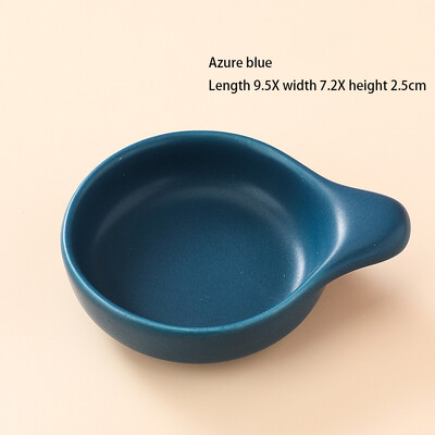 Ιαπωνική κεραμική σάλτσα Καρυκεύματα πιάτων καρυκεύματα Πιάτα Σούσι σνακ σόγιας για το σπίτι Μπολ Μίνι δίσκος Μικροσκοπικό μπολ