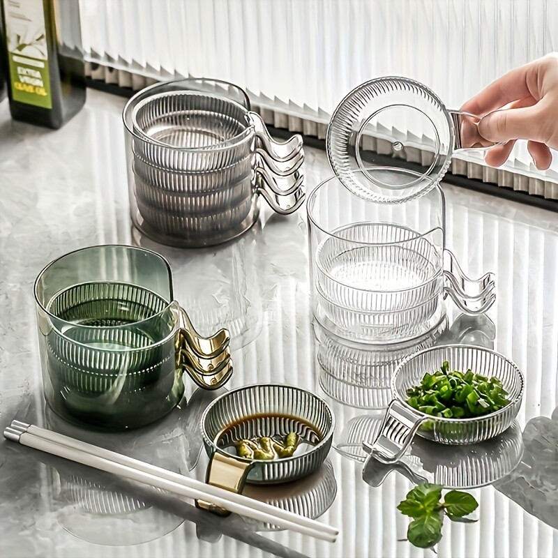 1 σετ 4 τεμαχίων μπιφτέκι με θήκη για chopstick καρυκεύματα Πιάτο τουρσί κατάλληλο για μπάρμπεκιου κουζίνας