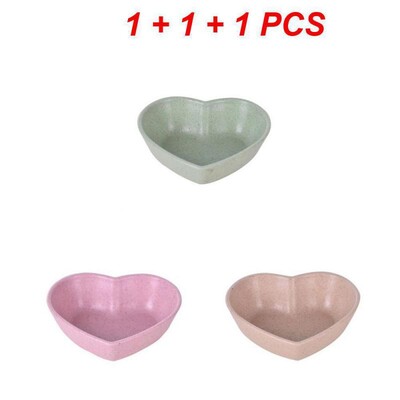 3TK Südamekujuline lauanõukauss Uus köögitööriist Toidukastmeroog Eelroakauss Loominguline lauanõu hulgimüük