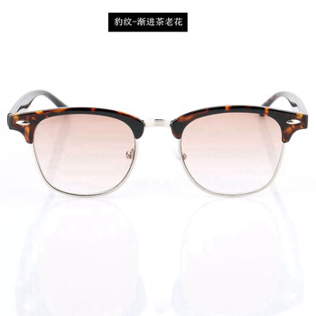 Νέα μόδα γυαλιά ανάγνωσης HD Korean Retro 3016 Metal Progressive Half Frame γυαλιά ηλίου για ηλικιωμένους άνδρες και γυναίκες