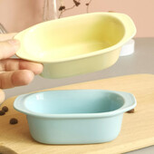 Δημιουργικό κεραμικό μπολ Χαριτωμένο σε σχήμα μπανιέρας μονόχρωμο επιδόρπιο πορσελάνινο σκεύος πουτίγκα γιαουρτιού Μπολ παγωτού Προμήθειες κουζίνας