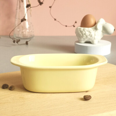 Δημιουργικό κεραμικό μπολ Χαριτωμένο σε σχήμα μπανιέρας μονόχρωμο επιδόρπιο πορσελάνινο σκεύος πουτίγκα γιαουρτιού Μπολ παγωτού Προμήθειες κουζίνας