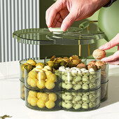 1 tk suupistete hoiukarp, pereelutoa kohvilaua kommide hoiukarp, kohaletoimetamiskarp, mitmekihiline kroonlehtedega puuviljaalus