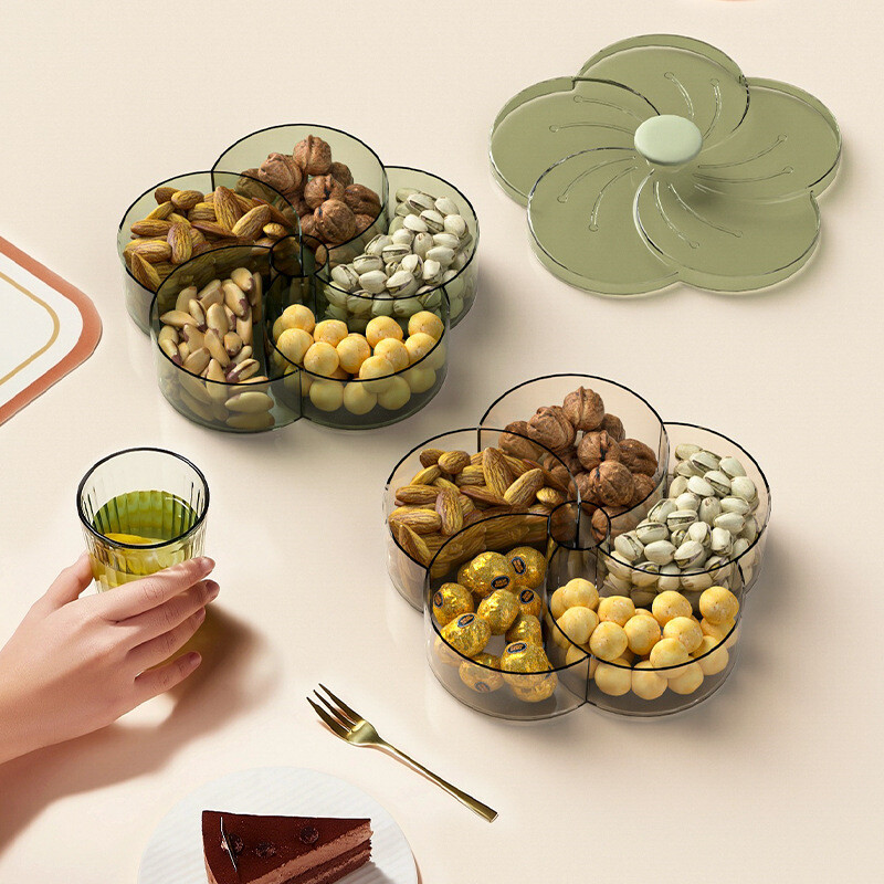 1 tk suupistete hoiukarp, pereelutoa kohvilaua kommide hoiukarp, kohaletoimetamiskarp, mitmekihiline kroonlehtedega puuviljaalus