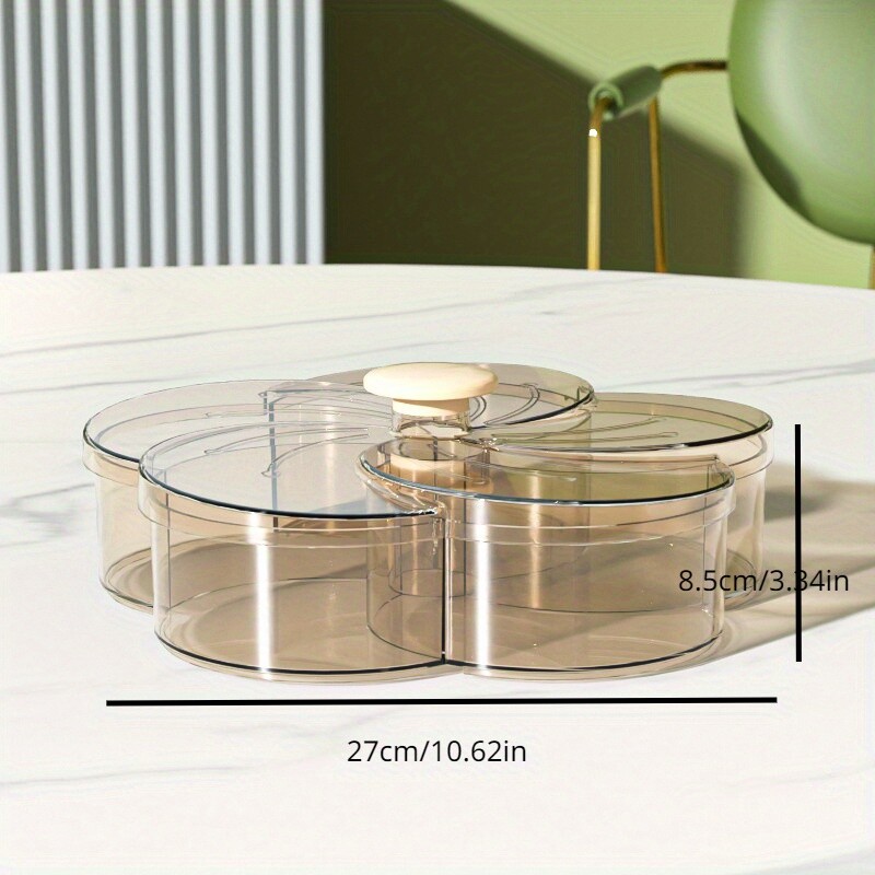 1 tk suupistete hoiukarp, pereelutoa kohvilaua kommide hoiukarp, kohaletoimetamiskarp, mitmekihiline kroonlehtedega puuviljaalus