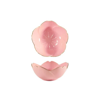 Δημιουργικό ιαπωνικό κεραμικό πιάτο Sakura Cherry Blossom Kawaii Plate Sauce Dish Flower Bowl για πιάτα με ξύδι με σάλτσα κουζίνας