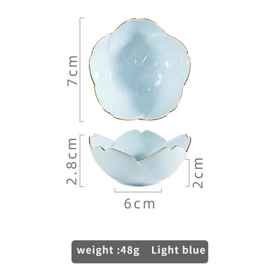 Loominguline Jaapani Sakura keraamiline roog Cherry Blossom Kawaii plaadikastmeroogi lillekauss köögikastmega äädikaroogade jaoks