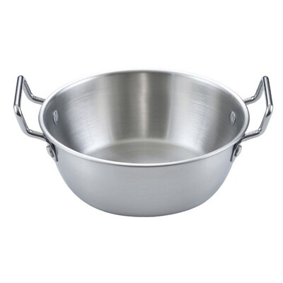 304 Μπολ Κορεατικής κουζίνας από ανοξείδωτο ατσάλι Επιτραπέζια σκεύη κουζίνας Σνακ Μπολ κρασιού από ρύζι με λαβή Σάλτσα καρυκεύματα Δοχείο φαγητού