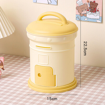 Uus laste armas e-kirjade säästukonserv plastikust hoiustamise raha säästev minipostkast täiskasvanutele tüdrukutele