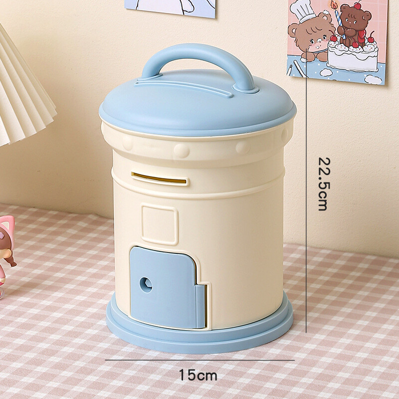 Uus laste armas e-kirjade säästukonserv plastikust hoiustamise raha säästev minipostkast täiskasvanutele tüdrukutele