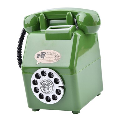 Τηλέφωνο Κουμπαράς Διακόσμηση Επιτραπέζιας Διακόσμησης Επιτραπέζιο Διακόσμηση Γλάστρα εξοικονόμησης χρημάτων για Γραφείο Γενέθλια ενήλικων παιδιών Φεστιβάλ Σαλόνι