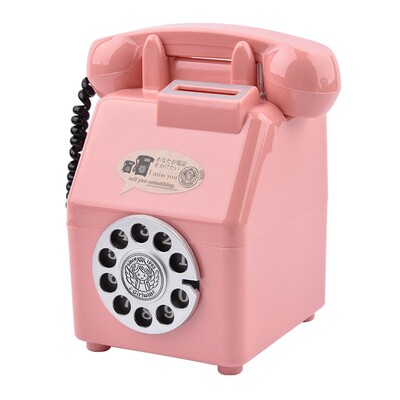 Τηλέφωνο Κουμπαράς Διακόσμηση Επιτραπέζιας Διακόσμησης Επιτραπέζιο Διακόσμηση Γλάστρα εξοικονόμησης χρημάτων για Γραφείο Γενέθλια ενήλικων παιδιών Φεστιβάλ Σαλόνι