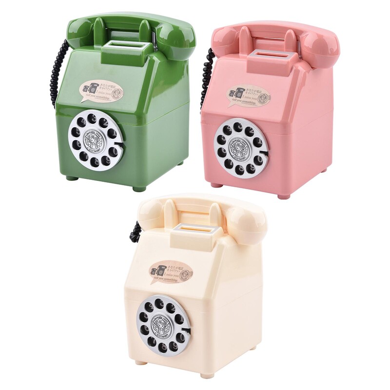 Τηλέφωνο Κουμπαράς Διακόσμηση Επιτραπέζιας Διακόσμησης Επιτραπέζιο Διακόσμηση Γλάστρα εξοικονόμησης χρημάτων για Γραφείο Γενέθλια ενήλικων παιδιών Φεστιβάλ Σαλόνι