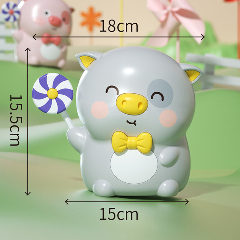 Κινούμενα σχέδια Κουμπαράς Κουτιά χρημάτων Αποθήκευση παιδικά παιχνίδια Άθραυστο χαριτωμένο κέρμα σε σχήμα γουρουνιού Βάζο καραμελών Κλειδί για το σπίτι Διακόσμηση για αγόρι κορίτσι δώρα