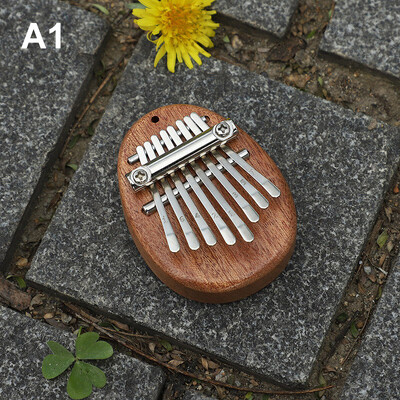 Klavir s 8 tipki Kalimba Thumb, Pokloni za djecu početnike, ljubitelje glazbe, svirače, slatki instrument, privjesak, dodaci za privjesak