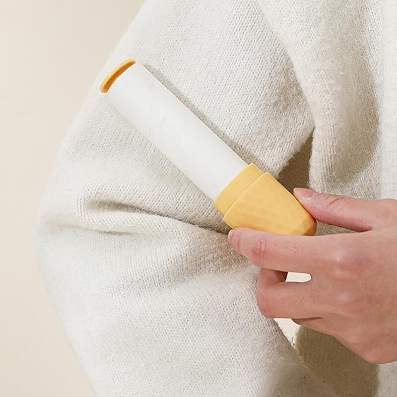 Mini kaasaskantavad ebemega kleepuvad rullid riided tolmueemaldi rebitav kleepuv rulldiivan Lemmikloomade juuste puhastushari