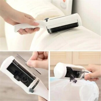 Cleaner Remover Brush Suction Sweeper for Home Office Travel Cleaning Brush