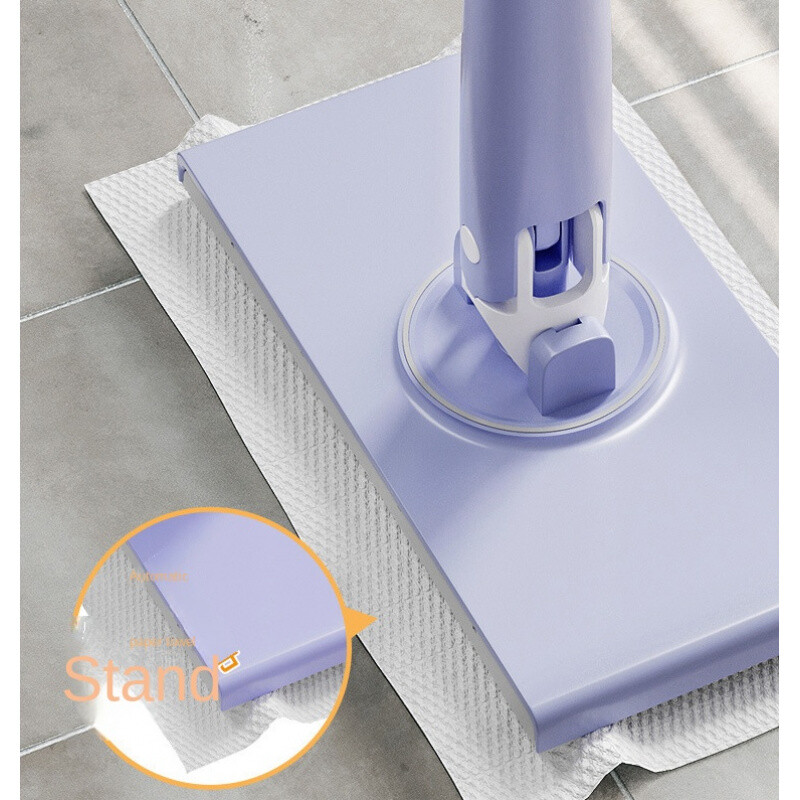 1 TK Automaatne riidelõikusmopp Vannitoa mopp majapidamispuhastustablett Väike mop Multifunktsionaalne näolapiga mop märg ja kuiv Du
