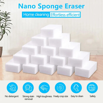 1/3/5/7/10 Magic Sponge Erasers Melamine Sponge Cleaner Cleaning σφουγγάρι Εργαλεία καθαρισμού μπάνιου κουζίνας Προϊόντα οικιακής χρήσης