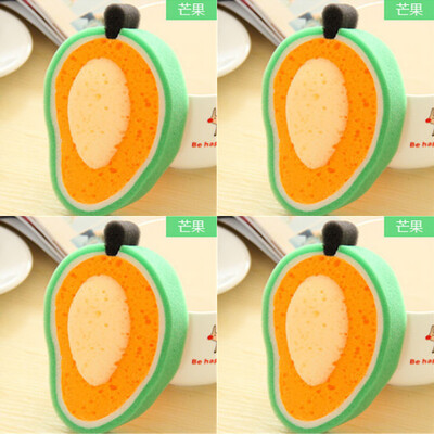 Puuviljaga paksendatud käsn-nõuderätik Köögi elektriline saastest puhastamine nõuderätik Pühkige nõuderätik Paksendatud majapidamisköögi tarvik