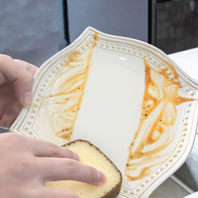 Aranyos pirítós alakú mosogatószivacsok, kreatív súrolóeszközök edényekhez, konyhai kiegészítők, takarítás, japán stílusú, 1 db