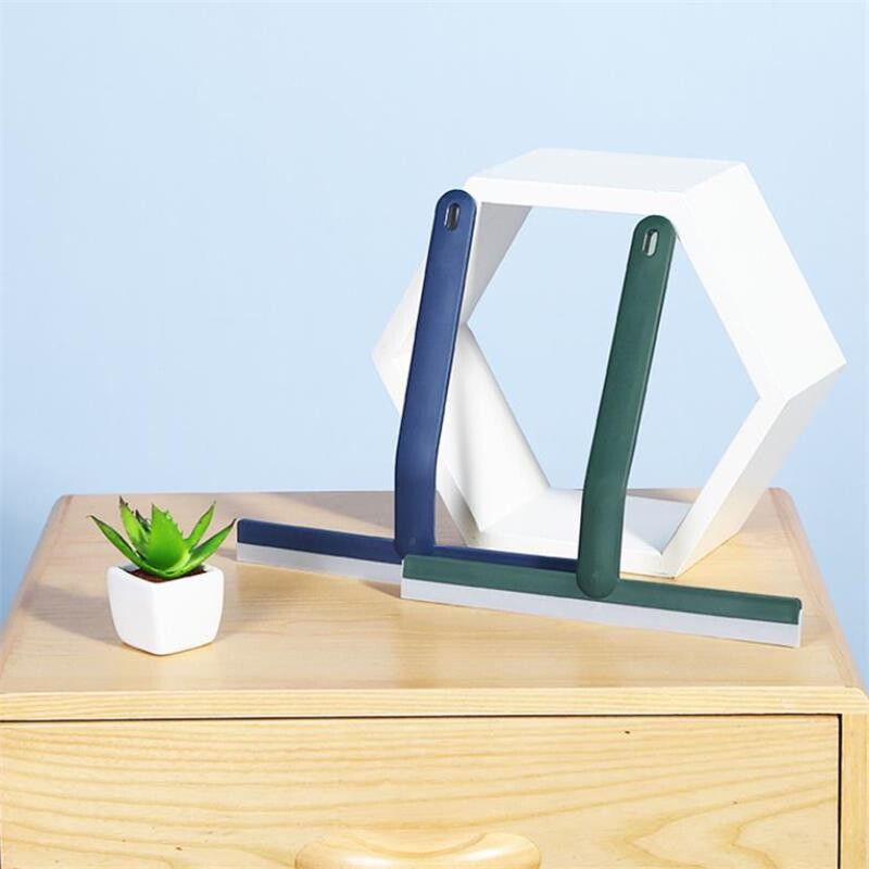 Naudingas stiklo langų valytuvo muilo valiklis Valytuvas veidrodinis stalo grandiklis plytelių valiklis su silikoniniu peiliuku vonios kambariui