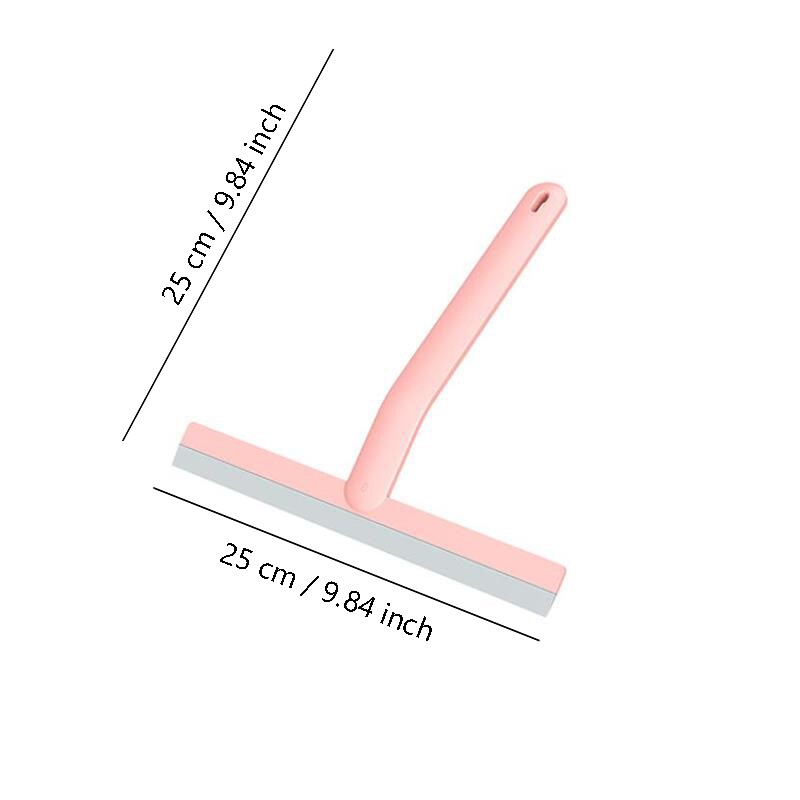 Naudingas stiklo langų valytuvo muilo valiklis Valytuvas veidrodinis stalo grandiklis plytelių valiklis su silikoniniu peiliuku vonios kambariui