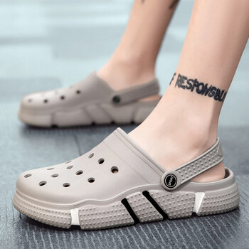 Croc Shoes Pair Fashion Outdoor Slippers Αναπνέοντα Σανδάλια Baotou Home Αντιολισθητικά Καλοκαιρινή Νέα Σανδάλια παραλίας