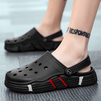 Croc Shoes Pair Fashion Outdoor Slippers Αναπνέοντα Σανδάλια Baotou Home Αντιολισθητικά Καλοκαιρινή Νέα Σανδάλια παραλίας