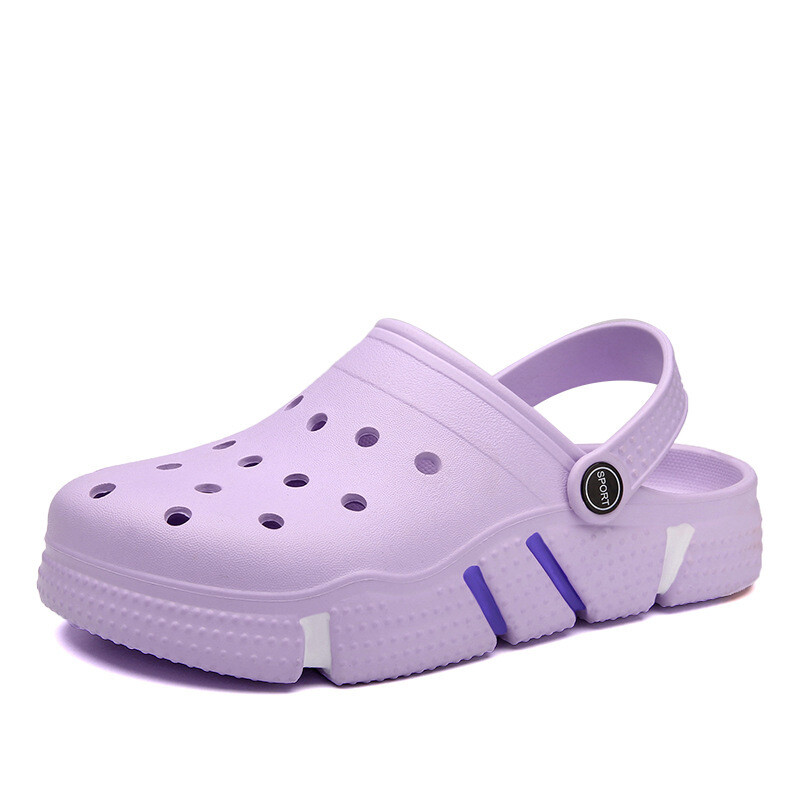 Croc Shoes Pair Modes Āra Čības Elpojošas Sandales Baotou Sākums Neslīdošas Vasaras Jaunas Pludmales Sandales