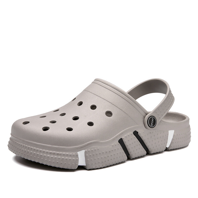 Croc Shoes Pair Modes Āra Čības Elpojošas Sandales Baotou Sākums Neslīdošas Vasaras Jaunas Pludmales Sandales
