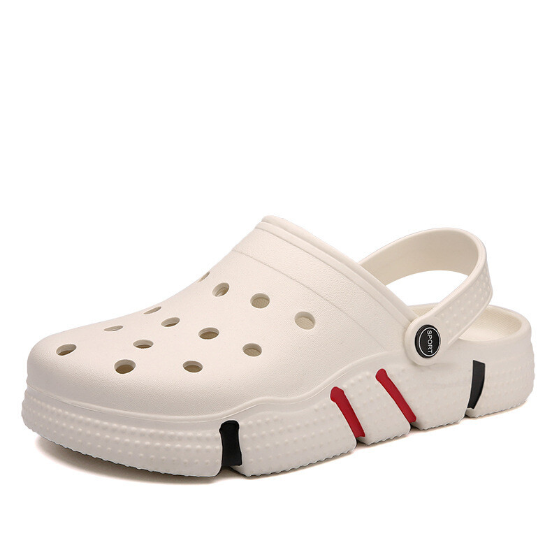 Croc Shoes Pair Modes Āra Čības Elpojošas Sandales Baotou Sākums Neslīdošas Vasaras Jaunas Pludmales Sandales