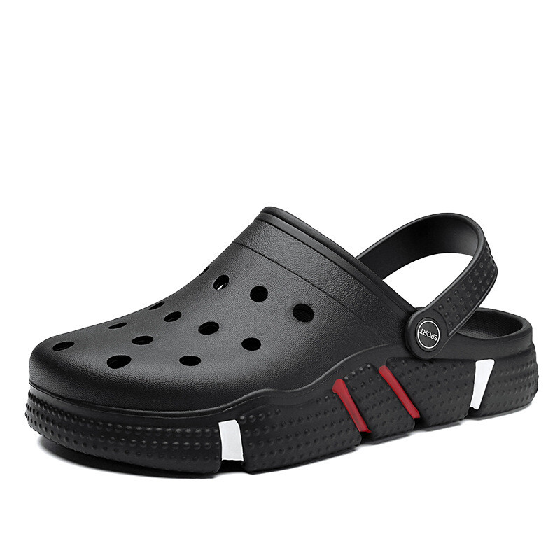 Croc Shoes Pair Modes Āra Čības Elpojošas Sandales Baotou Sākums Neslīdošas Vasaras Jaunas Pludmales Sandales