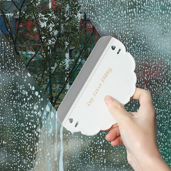 Νέο Soft Silicone Scraper Glass Scraper Mini Cloud Shape Wiper Οικιακά Εργαλεία καθαρισμού τζαμιών κουζίνας μπάνιου Βούρτσα καθαρισμού τζαμιών αυτοκινήτου