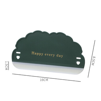 Νέο Soft Silicone Scraper Glass Scraper Mini Cloud Shape Wiper Οικιακά Εργαλεία καθαρισμού τζαμιών κουζίνας μπάνιου Βούρτσα καθαρισμού τζαμιών αυτοκινήτου