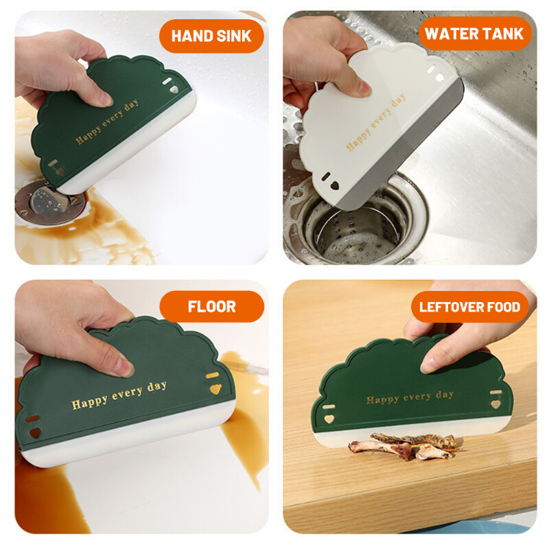 Uus pehme silikoonklaasi kaabits minipilvekujuline klaasipuhasti Koduköök Vannitoa klaaside puhastustööriistad Autoaknapuhastushari