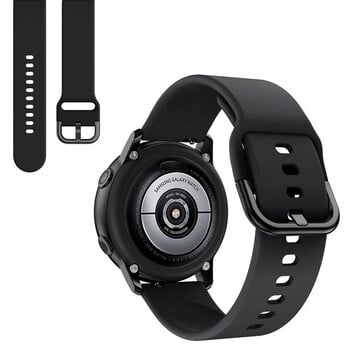 Подходящ за Samsung Galaxy watch active2 силикон S3 Watch 4 5 40 45 20 мм каишка