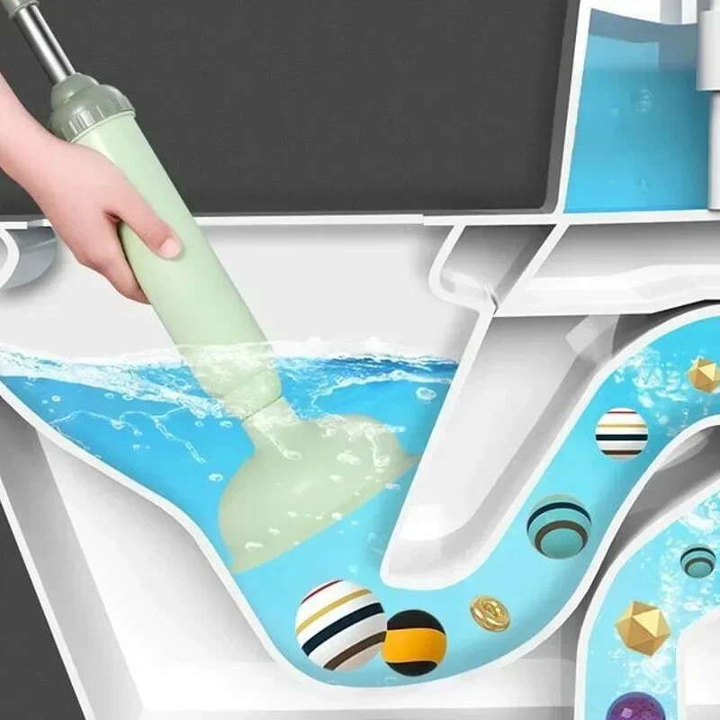 Silikoonist tualettruumi kolb vaakum-iminapp Kõrgsurvepump Blokeerumisvastane Vabastav torujuhtme WC-pistik Vannitoatooted