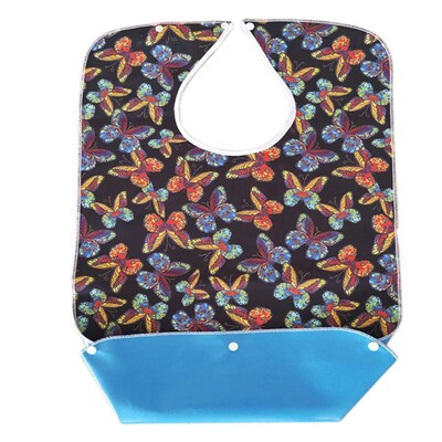 Täiskasvanute veekindel Täiskasvanute söögiaeg rinnatüki riidest kaitseriided pudipõllega kokakaitse tööriistade abi koka söögiriided puuetega inimestele mõeldud põll