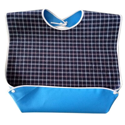 Täiskasvanute veekindel Täiskasvanute söögiaeg rinnatüki riidest kaitseriided pudipõllega kokakaitse tööriistade abi koka söögiriided puuetega inimestele mõeldud põll