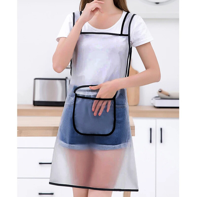 TPU läbipaistev põll veekindel õlikindel köögipõlled küpsetamine majapidamispuhastus pudipõll juuksuri maniküürija tarvikud