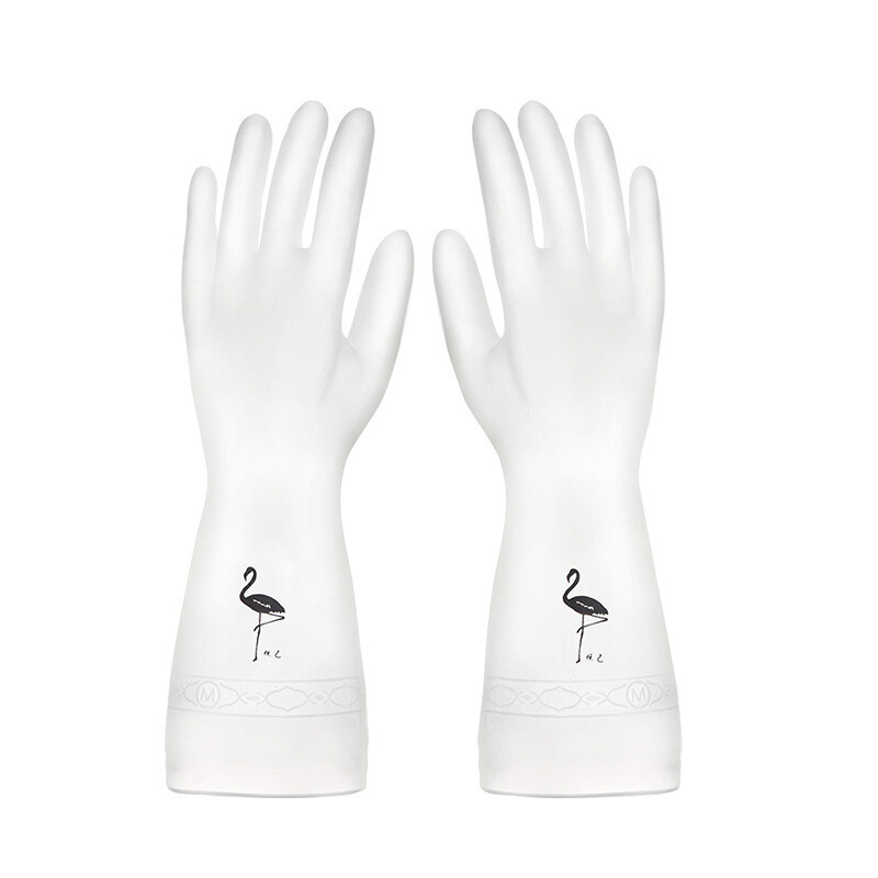 Veekindlad majapidamistööde puhastuskindad köögi puhastamine latekspesu nõudepesukindad kulumiskindlad kummikindad