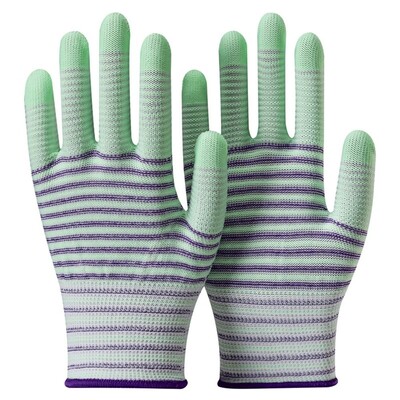 1 paar triibulisi kindaid nailonkindad libisemiskindlad kulumiskindlad töökindad Tööstuskindad Ohutustöökindad