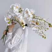 Dirbtiniai Drugeliai Orchidėjų Gėlės Kandžių Orchidėjos Netikros gėlės Namų dekoras Vestuvių Apdaila Priedai flores