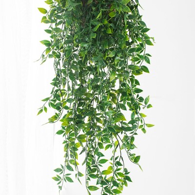 Művirágok Rattan Hamis növények Szőlő dekoráció Fali rózsák lakberendezési kiegészítők Esküvői dekoratív koszorú