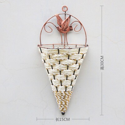 Művirágok Rattan Hamis növények Szőlő dekoráció Fali rózsák lakberendezési kiegészítők Esküvői dekoratív koszorú