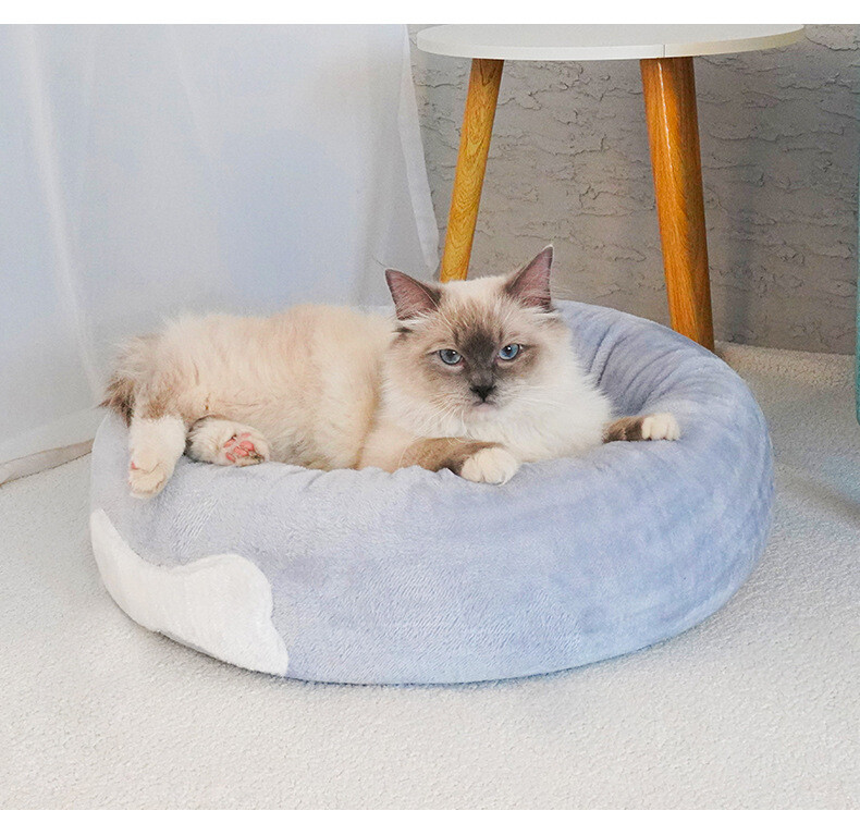 Yueshangi kassimaja koeramaja Talvine soe koeravoodi Väikese ja keskmise koera voodi kassi voodi sügava une lemmiklooma pesamatt