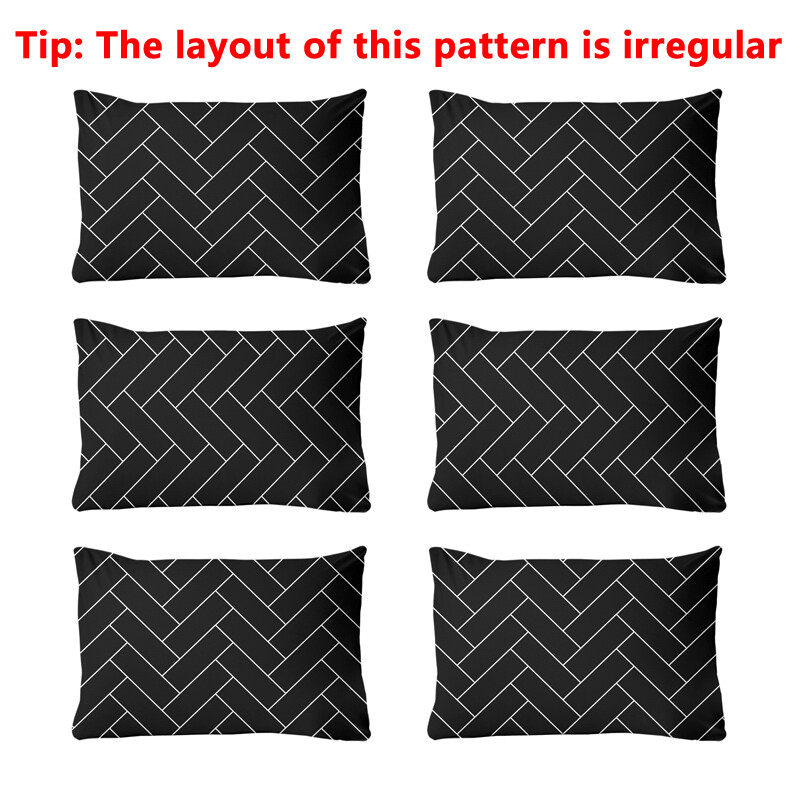 3 részes egyszerű modern geometriájú mintás matt háromrészes lepedőkészlet, hálószoba nyomott ágyneműhuzat készlet, ágynemű