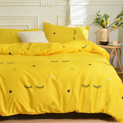 Черно-бял комплект спално бельо за двойно легло sabanas cama matrimonial Queen/King Comforter Sets Единична завивка с калъфка за възглавница